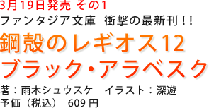 鋼殻のレギオス12ブラック・アラベスク