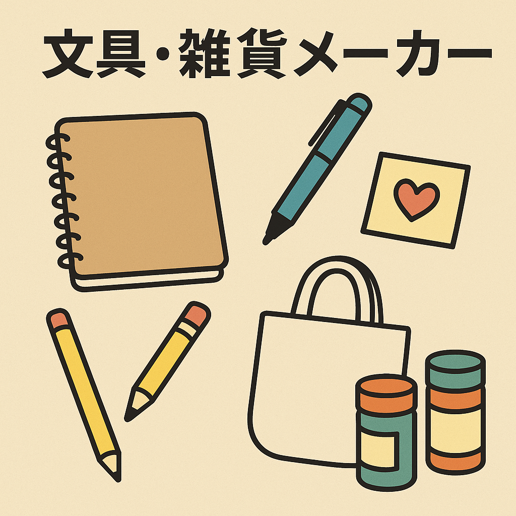 文具・雑貨メーカー