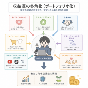 収益源の多角化（ポートフォリオ化）
