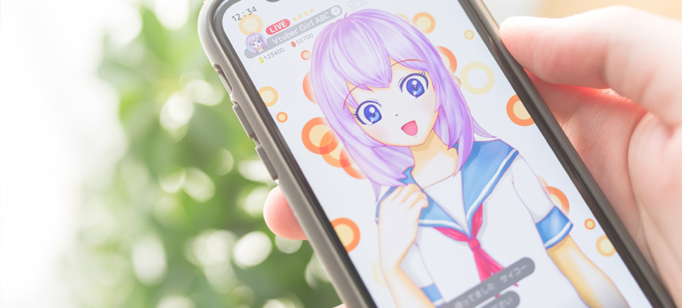 動画配信者（VTuber） メイン画像