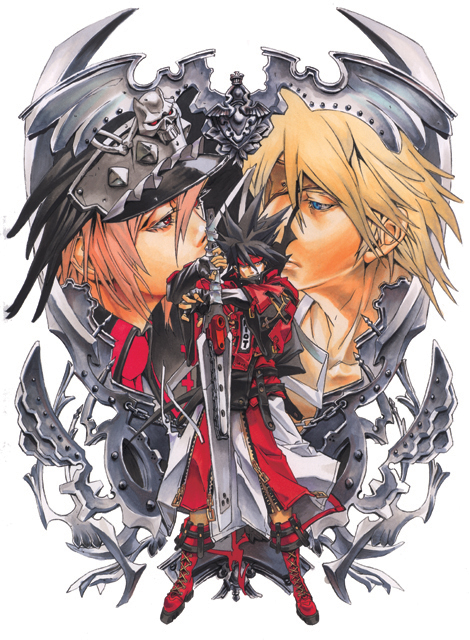 アニメムック　GUILTY GEAR カラー複製イラスト 石渡大輔 A 駿河屋 -<中古>メイ＆ブリジット GUILTY GEAR カラー複製