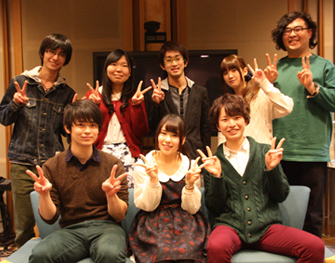 出演を果たした在校生たち（当時）