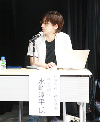 （有）神風動画　水崎淳平 氏をお招きして「３ＤＣＧ業界セミナー」を行いました。