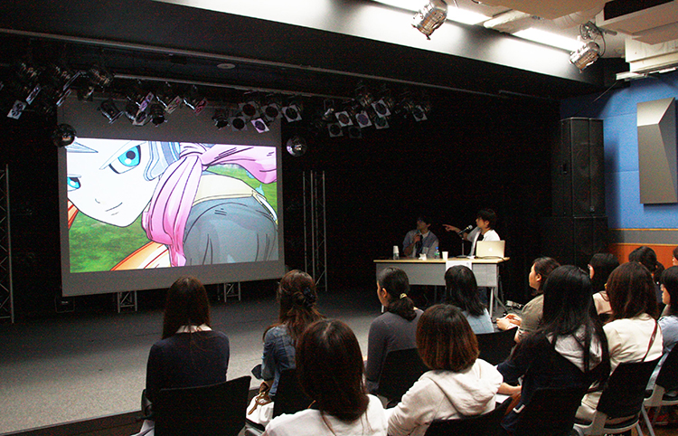 （有）神風動画　水崎淳平 氏をお招きして「３ＤＣＧ業界セミナー」を行いました。