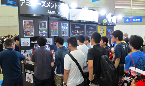 東京ゲームショウ2016　学院 AMG GAMESブースは長蛇の列で大盛況！
