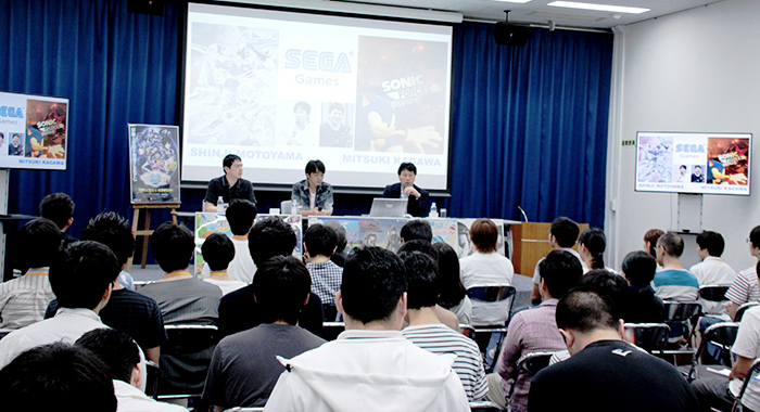 ＳＥＧＡで活躍する、卒業生プロデューサー、プログラマー凱旋来校！
