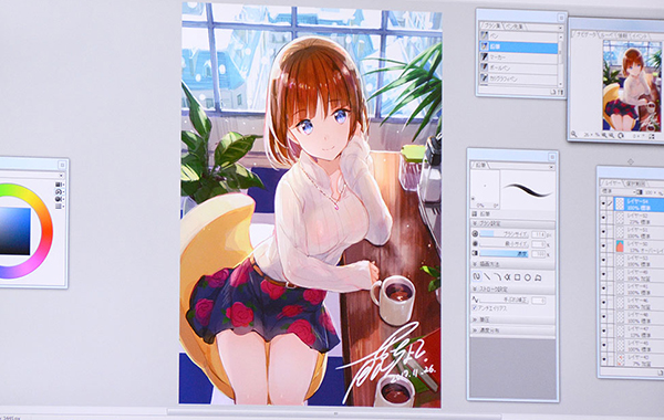 完成作品  Ⓒ藤ちょこ ライブイベント＠AMG